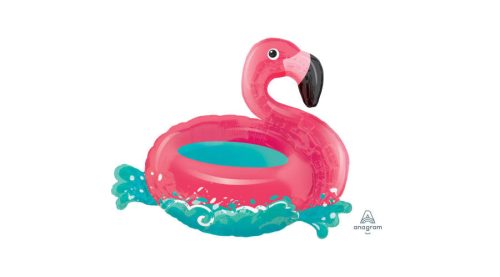 Óriás fólia lufi 30"  76cm flamingo, 37117