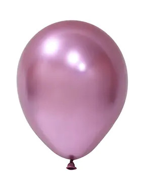 BALONEVI Latex lufi, 12" 30cm, 50db/cs, Krom Pink, Króm Rózsaszín