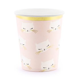 Papírpohár 2,2dl 6db cica