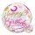 Szülinapi Bubbles lufi 22" 56cm  Happy Birthday