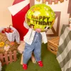 Szülinapi lufi 18" 45cm Happy Birthday, Farm