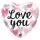 Lufi 18" 45cm "I love you" szív