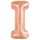 Betű lufi 34" 86cm óriás Rosegold betű, I betű, 