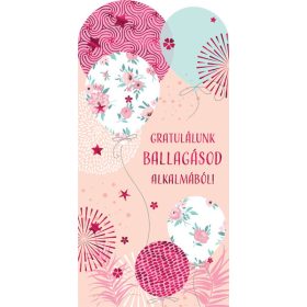   CARDEX Képeslap, zsebes, Gratulálunk Ballagásod alkalmából