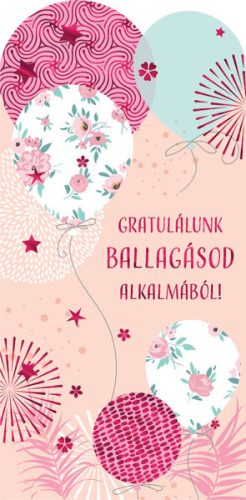 CARDEX Képeslap, zsebes, Gratulálunk Ballagásod alkalmából