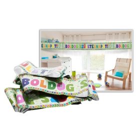   Boldog Születésnapot! zászlós banner, felirat, 3,6m, FFUN050