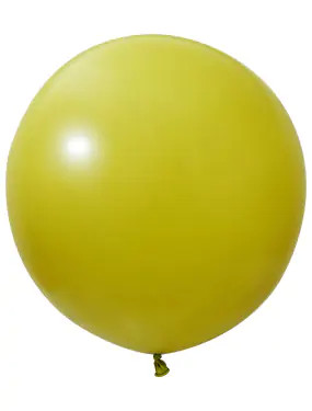 BALONEVI Latex lufi 24" 60cm, 3db/cs, Pastel Olive Green, Olivazöld