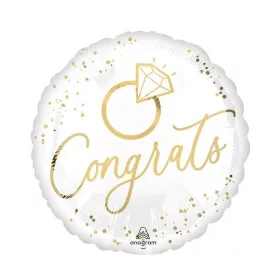 Lufi 18" (45 cm) eljegyzésre Congrats