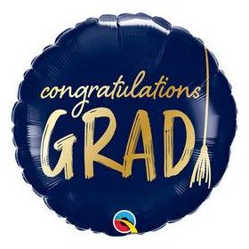 Ballagási fólia lufi 18" 45cm Congrats grad 