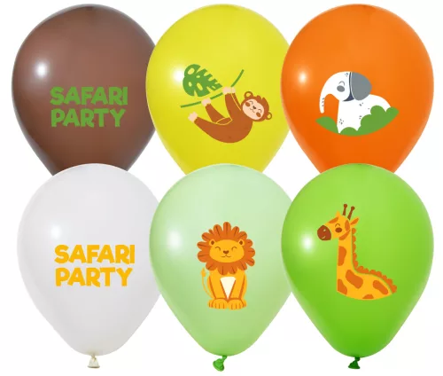 BALONEVI lufi, 12" 30cm, 50db/cs, Safari 