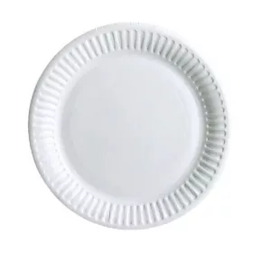 Papírtányér Fehér 23cm 20db