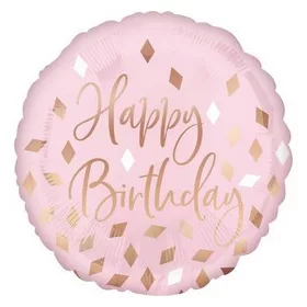 Szülinapi lufi 17" 43cm Happy Birthday!, 4211601
