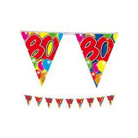 Zászlófüzér 80-as számmal, 10m, 04552