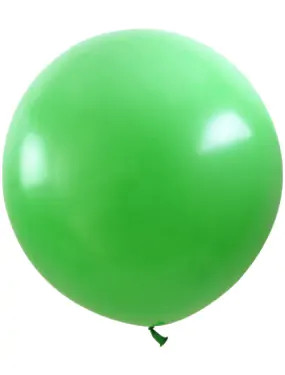 BALONEVI Latex lufi 24" 60cm, 3db/cs, Pastel Herbal Green, Levélzöld