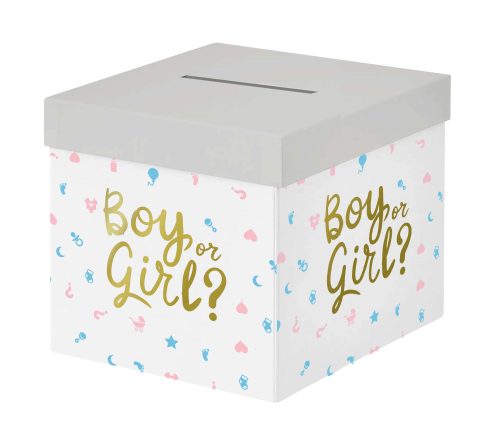 Babaváró bulira szavazódoboz Boy or Girl NBWKJ31007