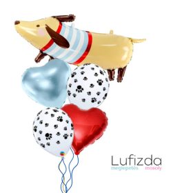 Héliumos luficsokor, tacskó - INGYENES KISZÁLLÍTÁSSAL