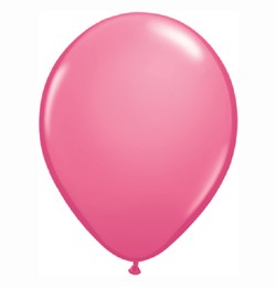 Qualatex 16" (40cm-es) Latex léggömb, fashion színek, rózsaszín lufi, fashion rose