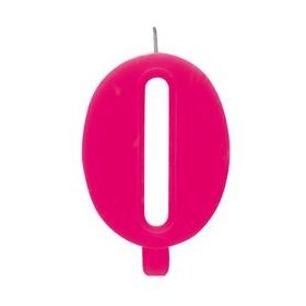 Számgyertya, csillagszórós, rózsaszín,0, 50900