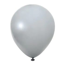   BALONEVI Latex lufi 18" 45cm, 25db/cs, Pastel Gray, Szürke
