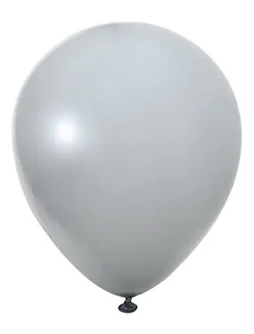 BALONEVI Latex lufi 18" 45cm, 25db/cs, Pastel Gray, Szürke