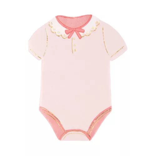 Szalvéta forma, babaváróra, Baby Girl, kislány, 10db