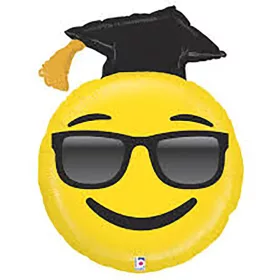 Ballagási óriás lufi 75cm Smile