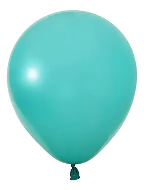 BALONEVI Latex lufi 18" 45cm, 25db/cs, Pastel Turquoise, Türkiz