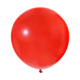 BALONEVI Latex lufi 24" 60cm, 3db/cs, Pastel Red, Piros