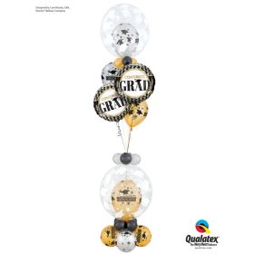   Lufiszobor - lufikompozíció  - ballagásra, diplomaosztóra