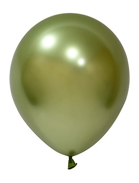 BALONEVI Latex lufi 18" 45cm, 25db/cs, Krom Light Green, Króm Világoszöld