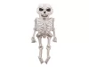 Halloween, csontváz fólia lufi, talpas, csak levegővel tölthető