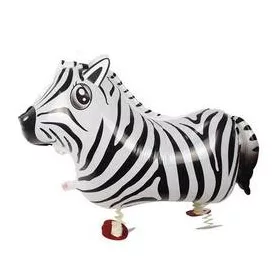 Sétáló lufi - zebra