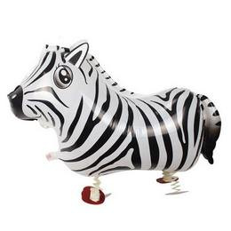 Sétáló lufi - zebra