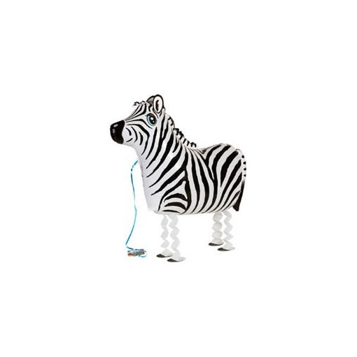 Sétáló lufi - zebra