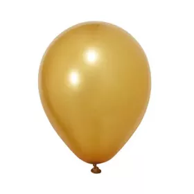   BALONEVI lufi, 12" 30cm, 12db/cs, Metallic Gold, Metál Arany