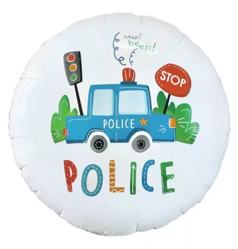 Lufi 18" 45cm Rendőr, Police