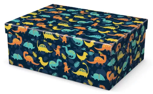 Díszdoboz T4 32x23x12cm, Dino