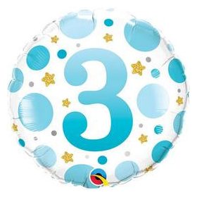 Szám, Számos lufi 18" 45cm - 3-as lufi