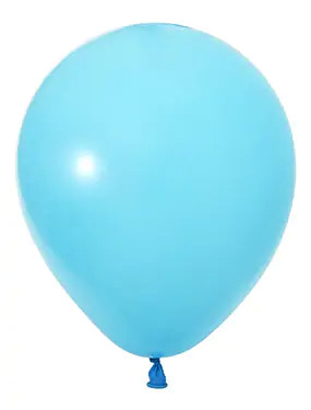 BALONEVI Latex lufi 18" 45cm, 25db/cs, Pastel Light Blue, Világoskék