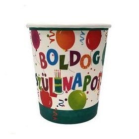 Parpírpohár 250ml 6db, Jamboree, 33565