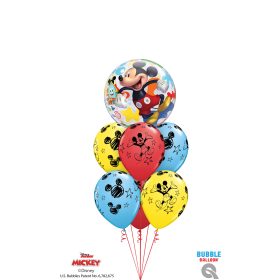 Héliumos luficsokor Mickey - INGYENES KISZÁLLÍTÁSSAL