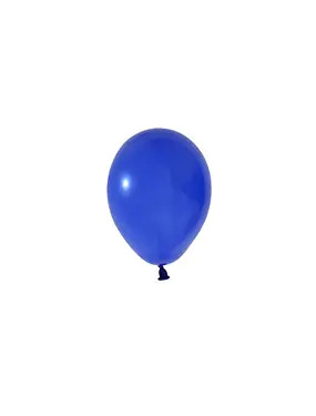 BALONEVI Latex lufi, 5", 13cm, 100db/cs, Pastel Navy Blue, Kék