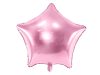 Egyszínű csillag fólia lufi 19" 48cm rózsaszín csillag 