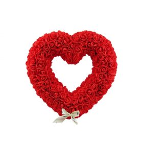 Rózsaszív, Virágszív 30cm