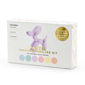 Modellező lufi szett vegyes pasztell színben 31db