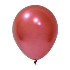   BALONEVI Latex lufi 18" 45cm, 25db/cs, Krom Red, Króm Piros