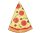 Óriás fólia lufi 29" 73cm Pizza