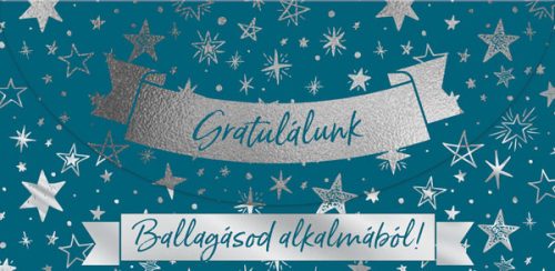 Cardex díszboríték Gratulálunk Ballagásod alkalmából