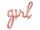 Fólia lufi - GIRL Rosegold felirat, csak levegővel tölthető, 77x70cm