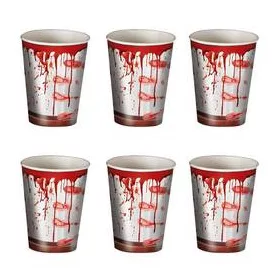 Véres Parti Pohár Halloween - 240ml, 6db, 26335